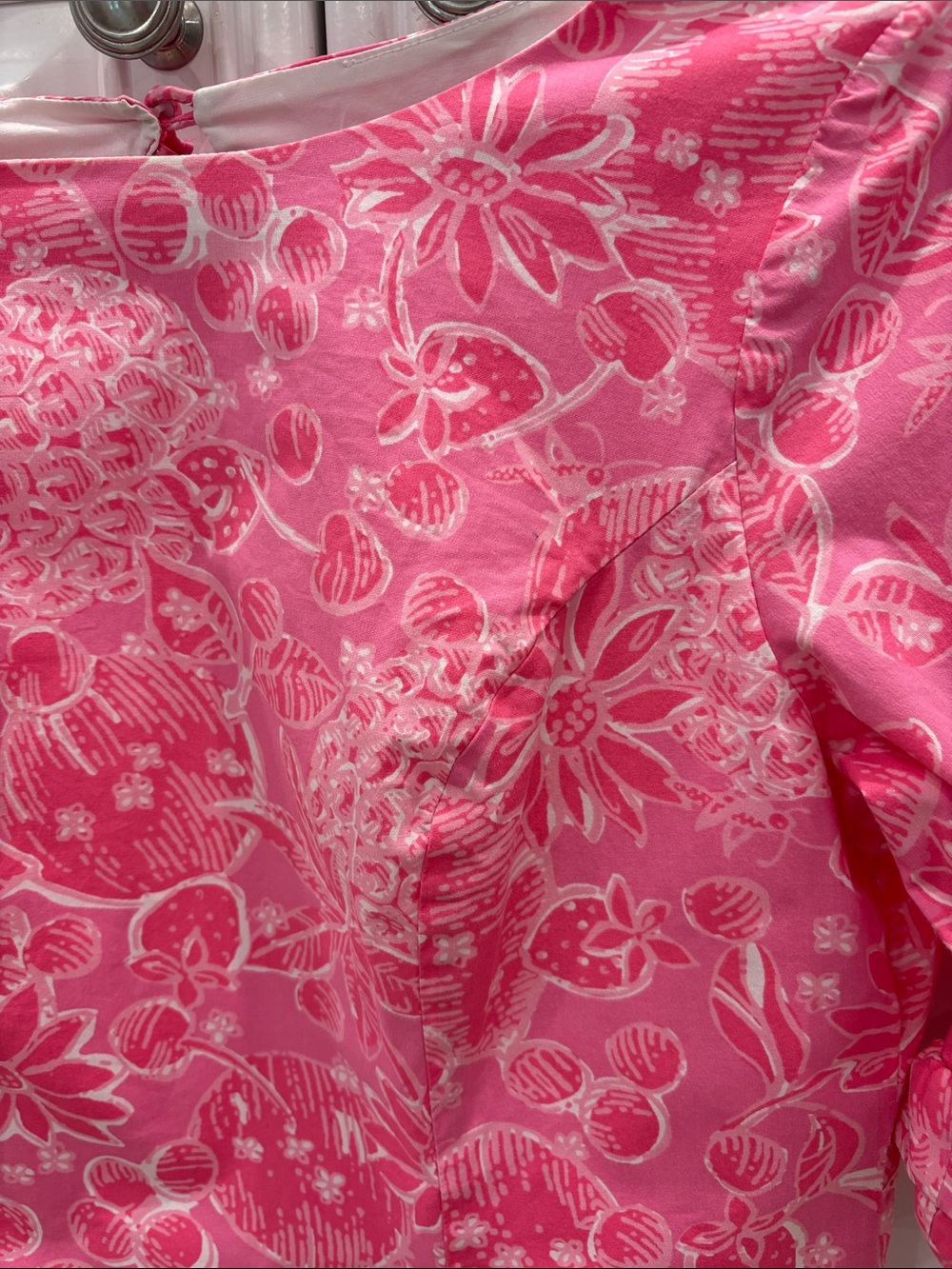 Lilly Pulitzer Fiesta in Pink Ribbon Nina Pina Dress. Size 6 - Picture 5 of 10